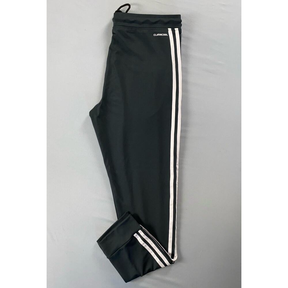 Adidas Pull On Elastic Waist/Cuff Jogger Athletic Pants. Black, Women's XL. EUC!